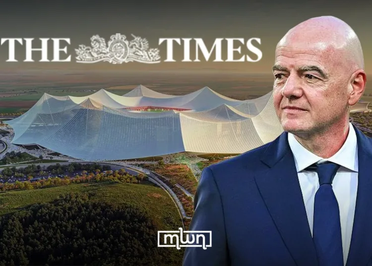 The Times: Infantino Offers Morocco 2030 World Cup Final in Return for Support