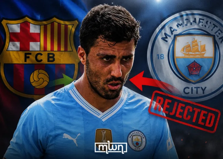 Manchester City Rejects Barcelona's Opening Bid for Rodri