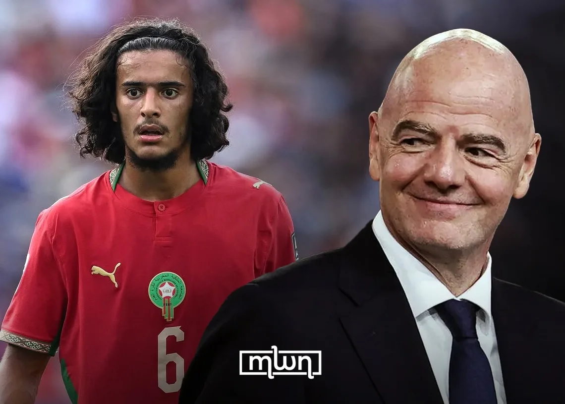 FIFA President Gianni Infantino Hails Ayyoub Bouaddi