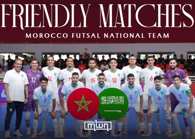 Morocco to Face Saudi Arabia in Futsal Friendlies Ahead of 2026 AFCON