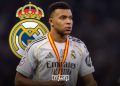 Real Madrid forward Kylian Mbappe