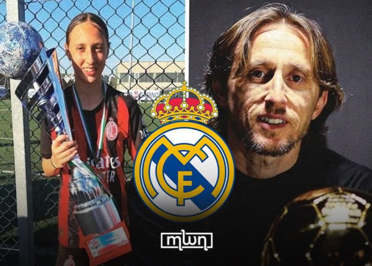 Luka Modric’s Daughter Joins Real Madrid Women’s Academy