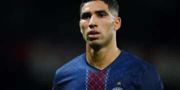 Achraf Hakimi to Miss PSG Friendly Against Manchester United