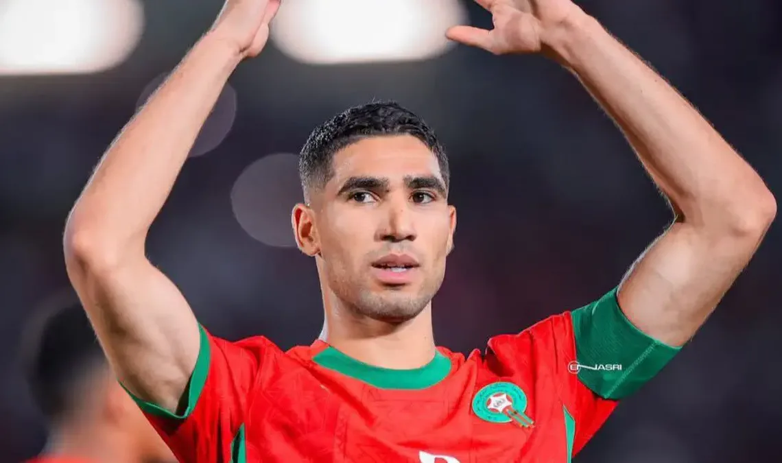 Morocco captain Achraf Hakimi will miss the Atlas Lions' opening two matches of the 2027 Africa Cup of Nations (AFCON) qualifiers against Gabon and Lesotho, according to Almountakhab.