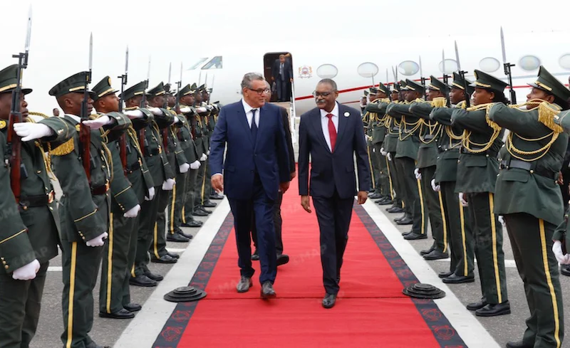 Akhannouch Represents King Mohammed VI at African Union Summit in Luanda
