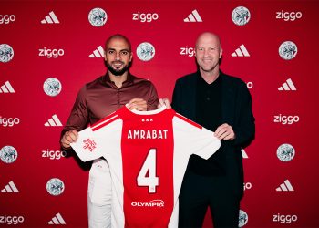 Moroccan midfielder Sofyan Amrabat has officially joined Dutch giants Ajax Amsterdam on a two-year contract, the club confirmed on Sunday.