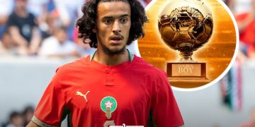 Moroccan midfielder Ayyoub Bouaddi has climbed to fifth place in the latest 2026 Golden Boy rankings, strengthening his position among the most promising young players in European football.