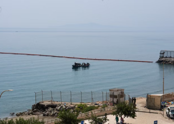 Spain Reinforces Border Control with New Maritime Barrier in Melilla Photo CR: Le Monde