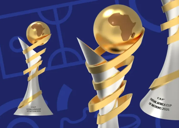 The Confederation of African Football (CAF) has officially unveiled a new trophy and visual identity for the TotalEnergies CAF Futsal
