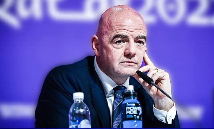 FIFA President Gianni Infantino is set to hold a meeting with senior FIFA officials in Rabat on Wednesday as pressure over his leadership continues to mount.