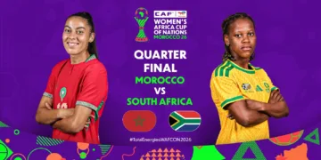 Morocco face South Africa tonight at Stade Moulay Hassan in Rabat in the quarter-finals of the 2026 Women’s Africa Cup of Nations