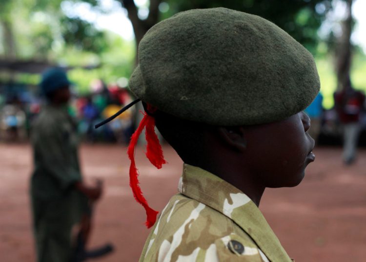 Child soldier. Photo credit: Sam Mednick, Associated Press