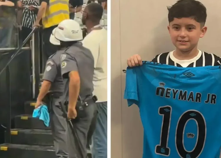 8-Year-Old Fan Escorted Out of Corinthians Stadium After Receiving Neymar’s Shirt