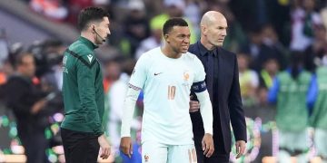 Real Madrid have confirmed that Kylian Mbappe suffered a hyperextension of the posterior capsule of his left knee while playing