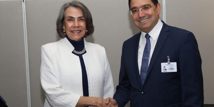 Foreign Minister Nasser Bourita held talks with his Honduran counterpart, Mireya Agüero de Corrales.