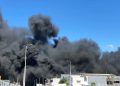 A major fire broke out Friday afternoon in the TAC 1 industrial zone in Jouamaa, Fahs-Anjra province.