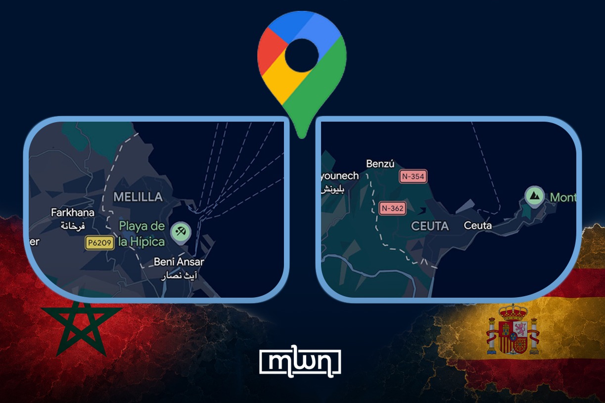Google Maps Marks Ceuta and Melilla Borders as ‘Disputed’