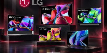 An illustration of some of LG’s latest OLED television models. (Designed by MWN team)