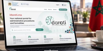 The new version of the national Idarati portal. (Designed by MWN team)