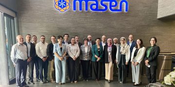 Consortium photo from the kick-off meeting at MASEN offices in Morocco.