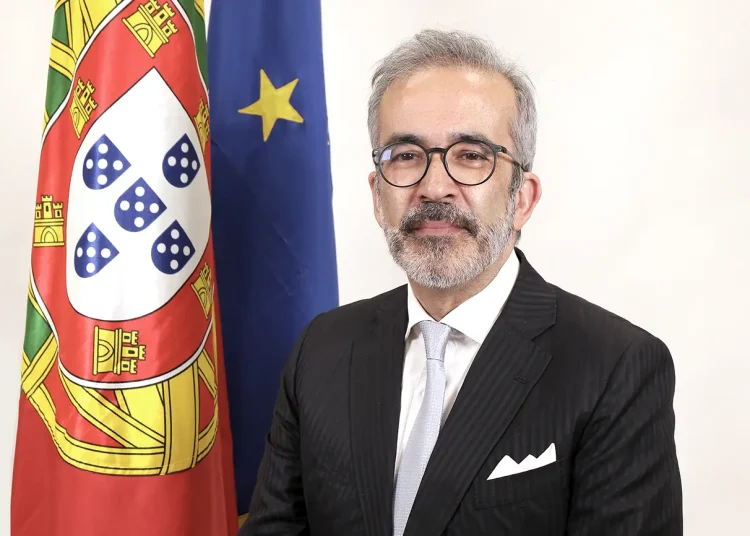 Portugal’s foreign minister, Paulo Rangel.