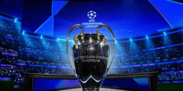 UEFA Champions League's trophy.