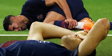 Achraf Hakimi Resumes On-Pitch Training After Thigh Injury | Created by MWN Design Team