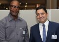 Sierra Leone’s Minister of Foreign Affairs and International Cooperation Mohamed Rahman Swarray and Morocco’s Minister of Foreign Affairs Nasser Bourita on the sidelines of the 81st session of the United Nations General Assembly (UNGA).