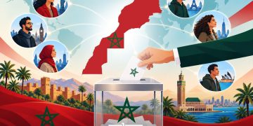 Moroccan diaspora and participation in elections.