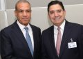 Moroccan Foreign Minister Nasser Bourita and his Egyptian counterpart Badr Abdelatty.