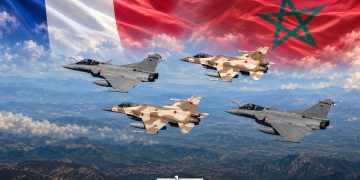 Moroccan F-16s Join French Rafale Jets for the First Time in Joint Air Exercise