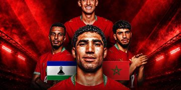 Morocco secured a 2-0 victory over Lesotho on Tuesday at the Free State Toyota Stadium in Bloemfontein, South Africa