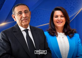 A graphic featuring Youssef El Amrani and Fatima Ezzahra El Mansouri, by MWN Design Team