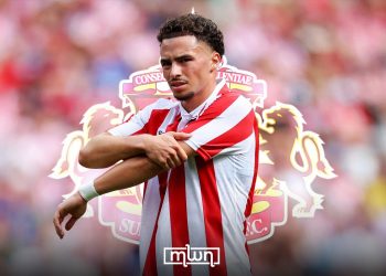 Moroccan international Chemsdine Talbi has been left out of Sunderland’s 22-man squad for the Europa League as talks continue over a potential move away from the Premier League club.