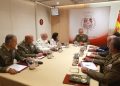 King Felipe VI meets with Spain’s top defense officials to review the situation in Ceuta following the city’s recent migration crisis.