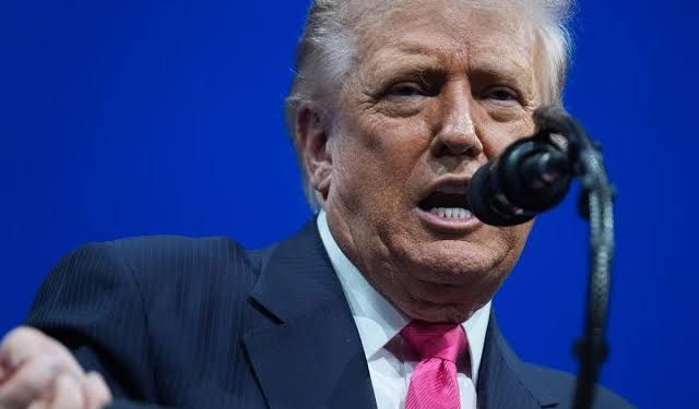 US President Donald Trump