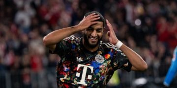 Bayern Munich delivered a dominant performance on Friday night, defeating Union Berlin 7-0 at the Allianz Arena on Matchday 4 of the Bundesliga, with Moroccan international Ismael Saibari scoring his first goal for the German champions.