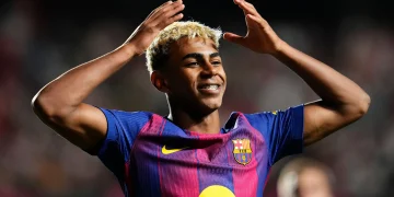 Barcelona forward Lamine Yamal has added another record to his growing list of achievements after surpassing Real Madrid star Vinicius Junior for the youngest player to reach 50 assists in La Liga since the 2013-14 season.