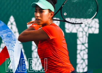 Moroccan tennis player Yasmine Kabbaj won the women’s singles bronze medal at the Taranto 2026 Mediterranean Games on Monday, after defeating Spain’s Maria Garcia Cid 6-3, 6-0 in the third-place match.
