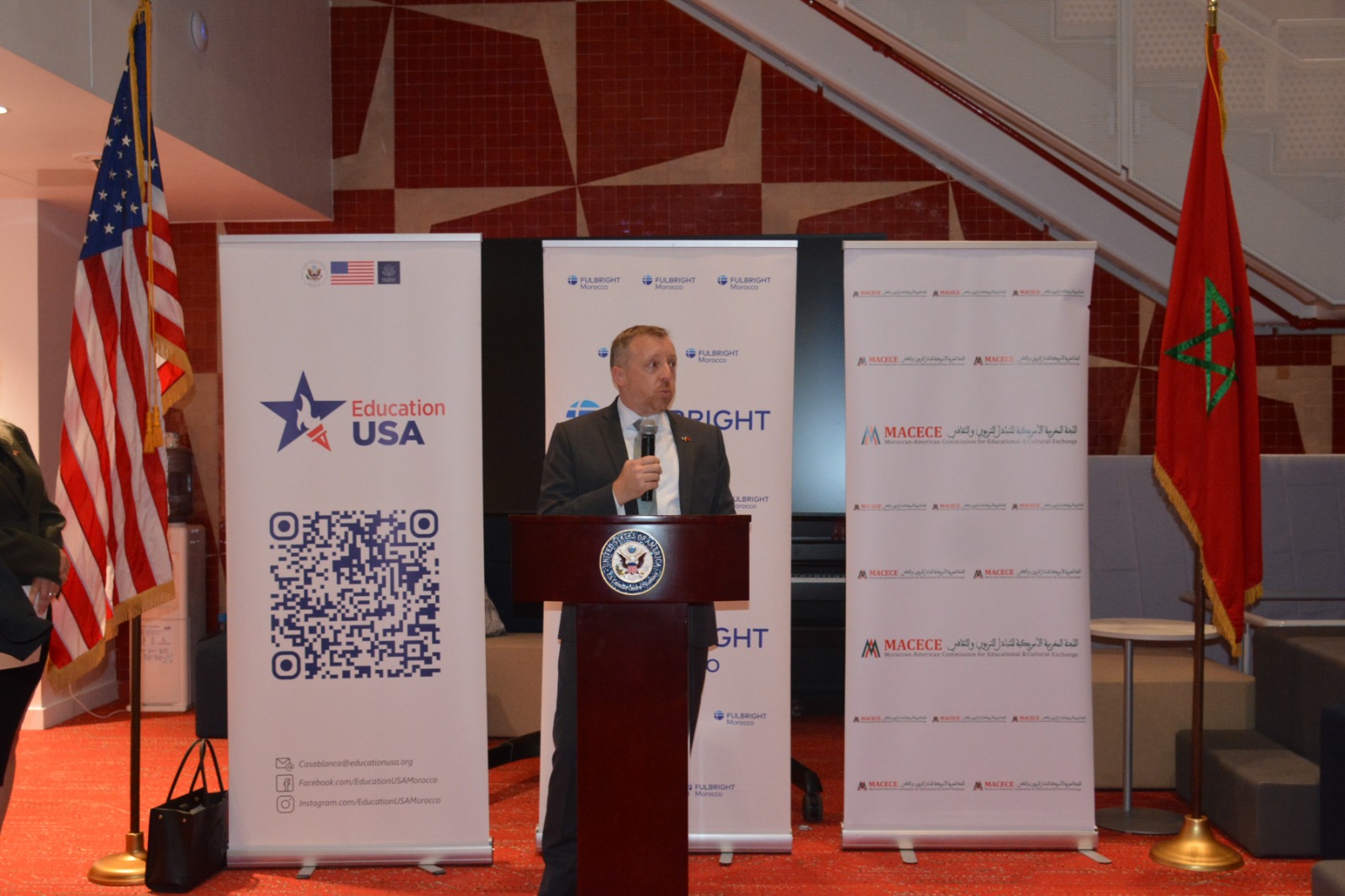 US Consul General in Casablanca Christopher Deutsch.