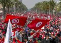 Tunisians Stage Biggest Protest in Years Against Kais Saied