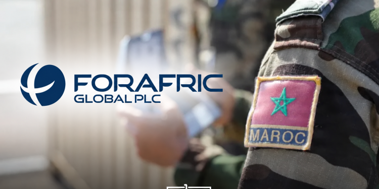 A graphic featuring Forafric Global PLC and a Moroccan soldier, by MWN Design Team.