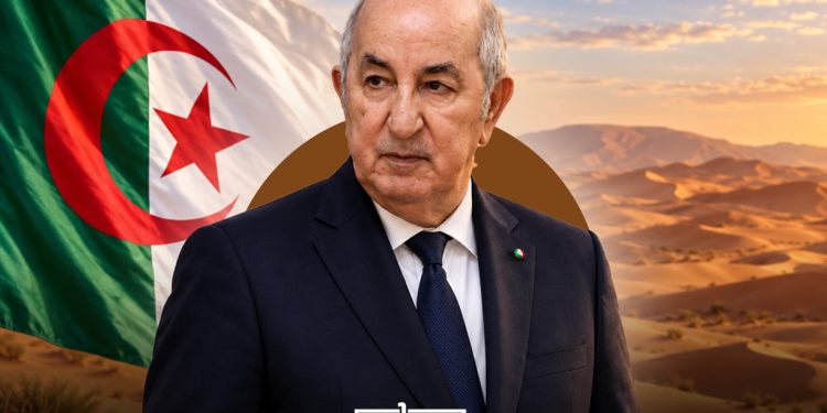 Algerian President Abdelmadjid Tebboune.