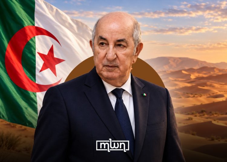 Algerian President Abdelmadjid Tebboune.