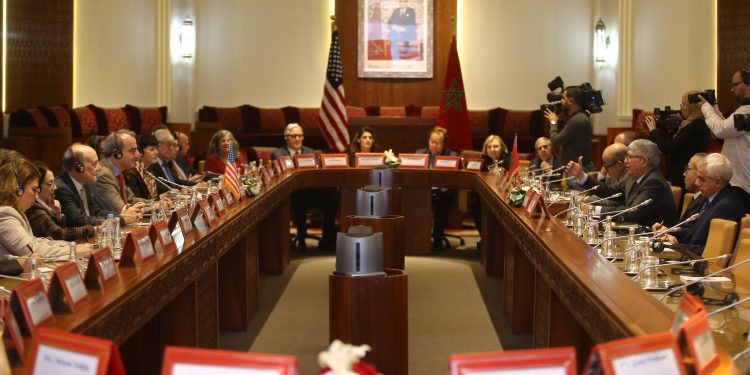 Ahmed Touizi, President of the House of Representatives, received a delegation from the American Jewish Committee (AJC) on Monday during a working visit to Morocco.