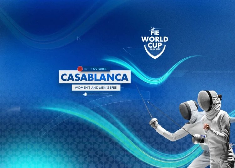 Casablanca will host the 2026 Senior Men’s and Women’s Epee World Cup from October 15 to 18, bringing some of the world’s top fencers to Morocco for four days of international competition.