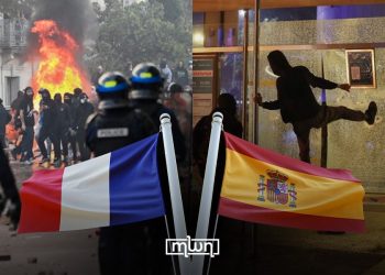Europe Protests Expand to Spain, Police Arrest 128 Protesters in Barcelona
