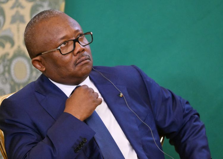 Exiled former president Umaro Sissoco Embalo.