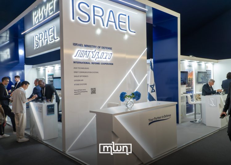 Israel’s national pavilion at the Marrakech Airshow 2026.