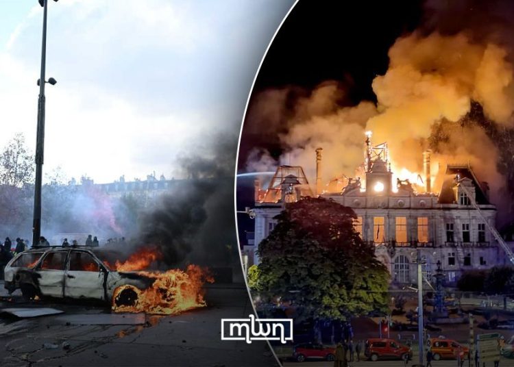 Looting, Fire, Vandalism and Unrest Mark Protests for Reforms in France